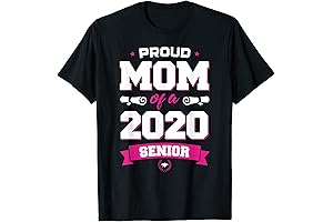 Proud Mom Of A Class Of 2020 Senior Gift TShirt