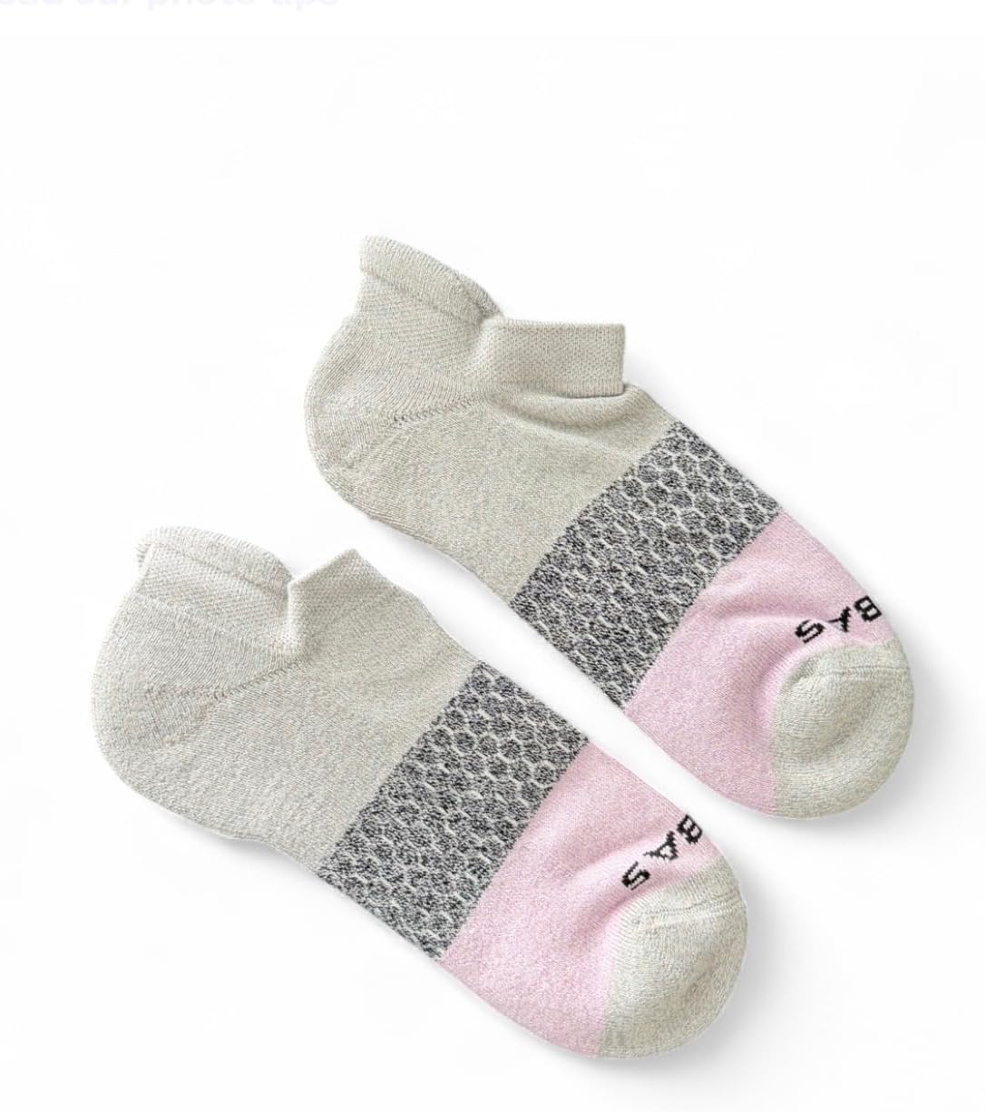 BOMBAS Women's Ankle Socks (Wisteria/Grey, Medium)