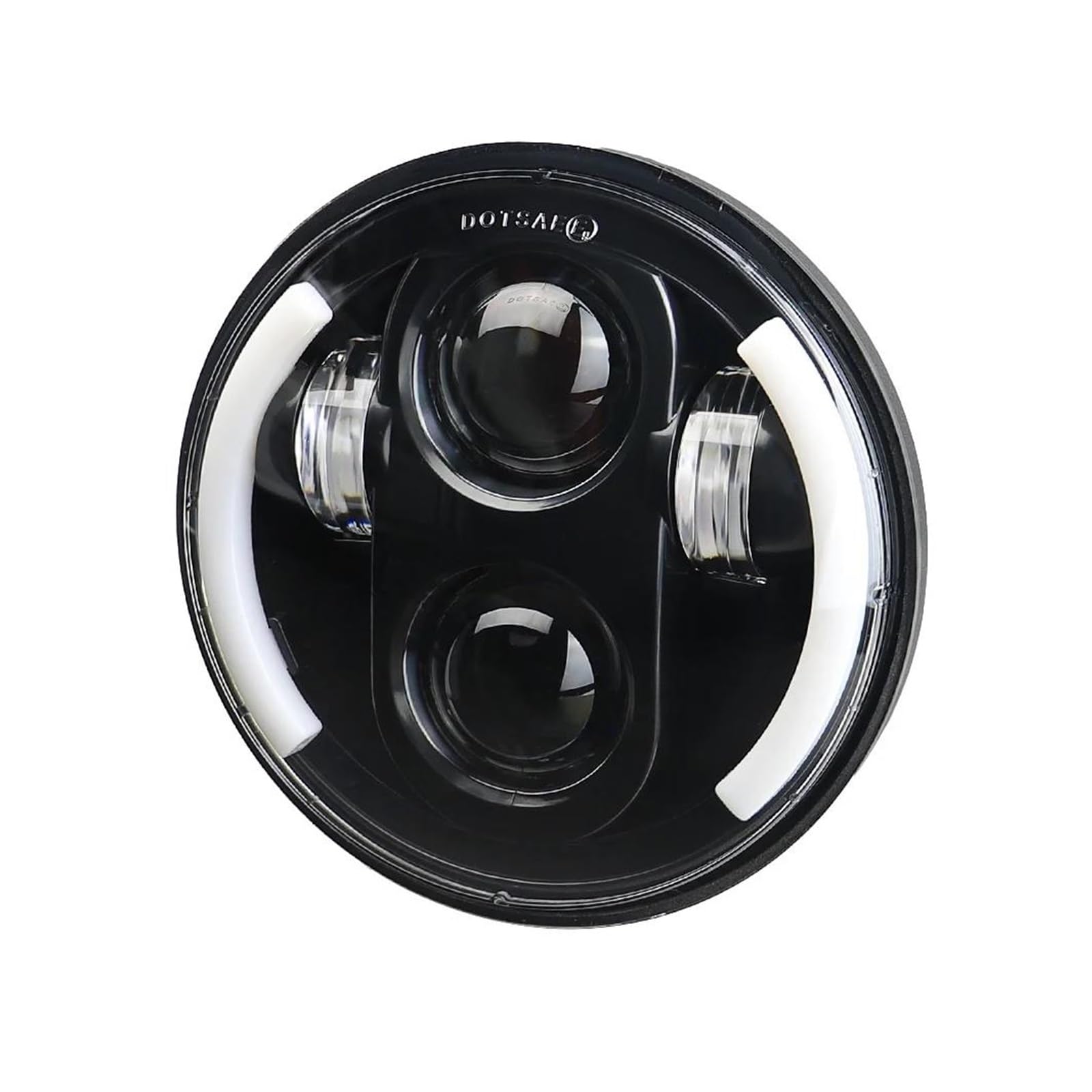 Phare LED 5,75 Pouces : Remplacer l'Éclairage Jaune Faible de Votre Moto