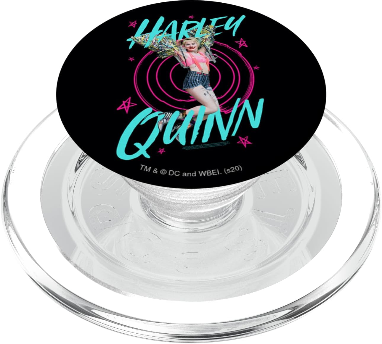 Birds of Prey Harley Quinn on Target PopSockets PopGrip for MagSafe