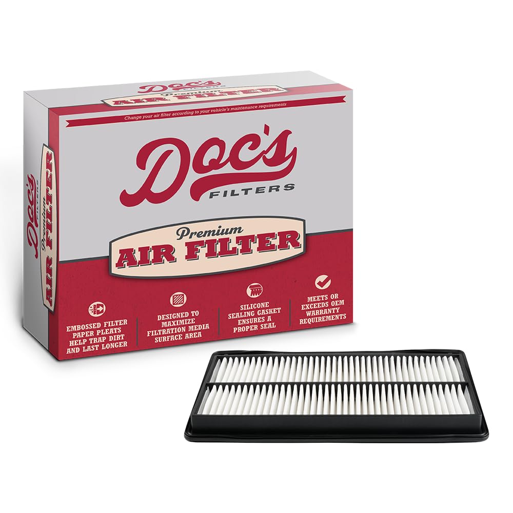Doc's Filters Engine Air Filter DA12027 | Compatible with Acura MDX V6-3.5L 2022-2023