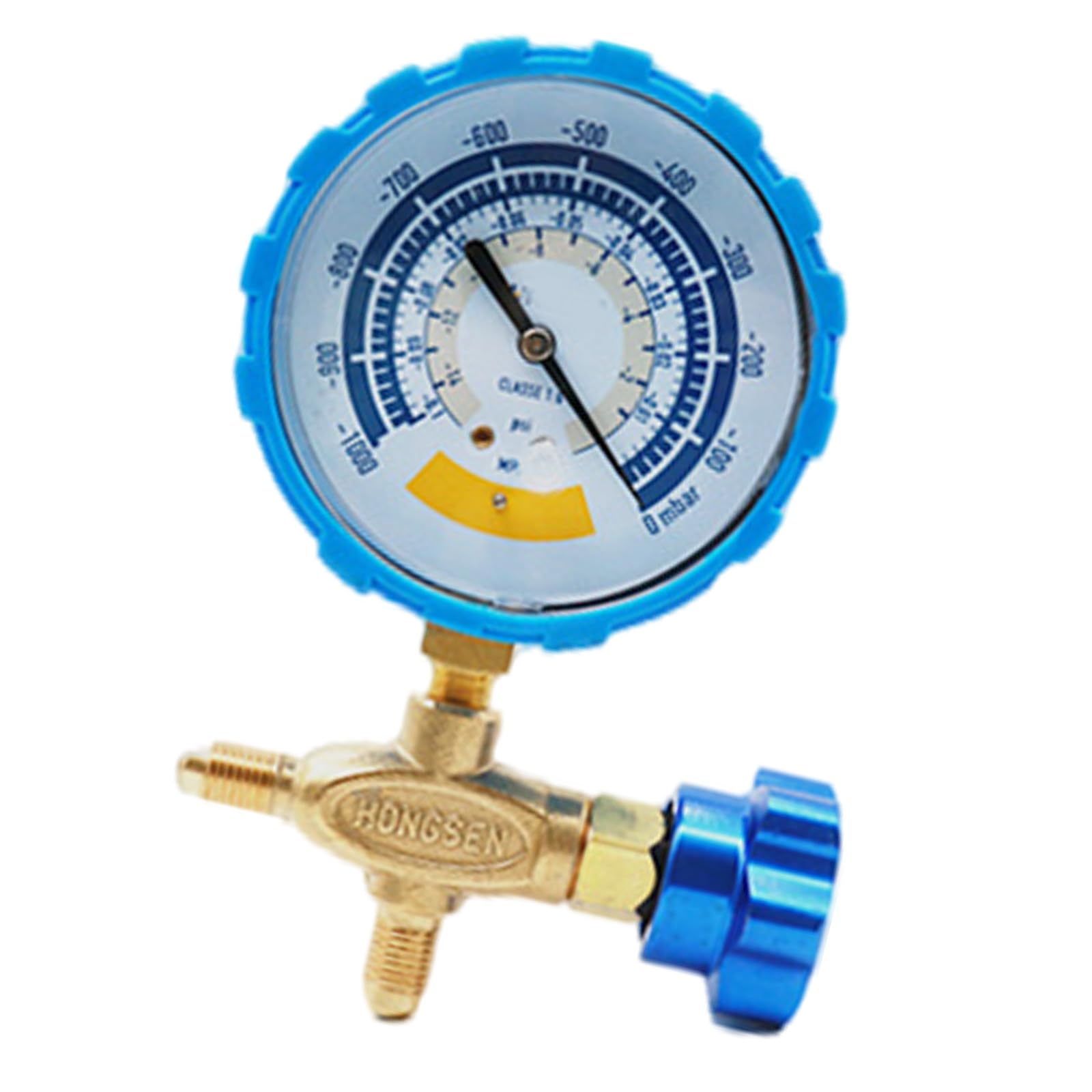 Vacuum Gauge Pressure Gauge Accurate Air Instrument 63mm / 80mm 0-14psi Dials Display 1 / 8inch Connector Vacuum Automotive