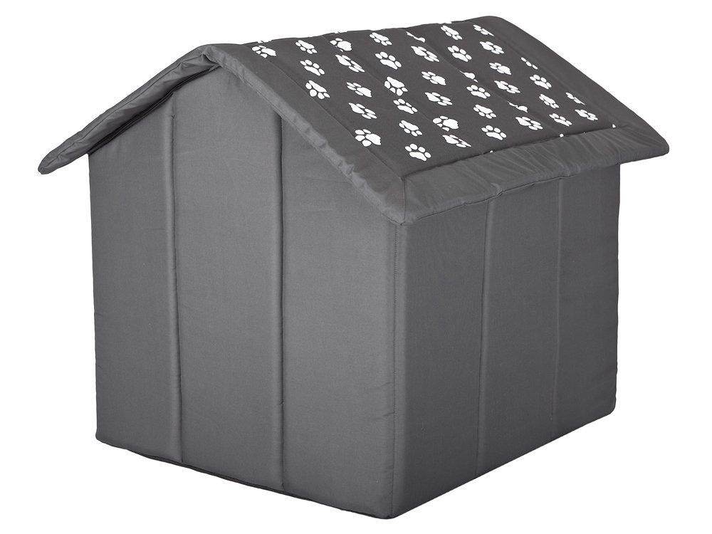 Hobbydog Dog House, gris avec pattes, L
