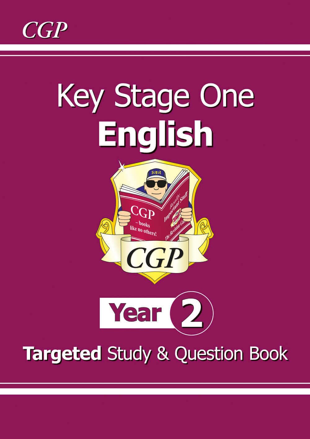 KS1 English Year 2 Targeted Study & Question Book (CGP Year 2 English) Paperback – 9 Aug. 2019