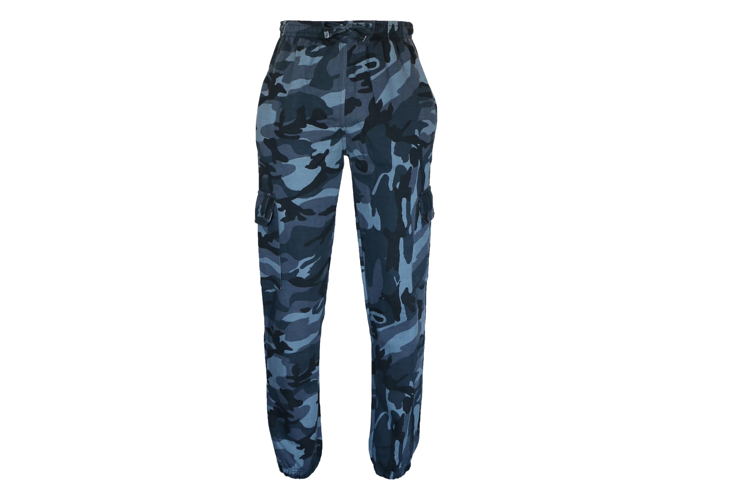 Dallaswear Midnight Camo Combat Military Army Training Style Sweat Pants Camo Joggers (Small, )
