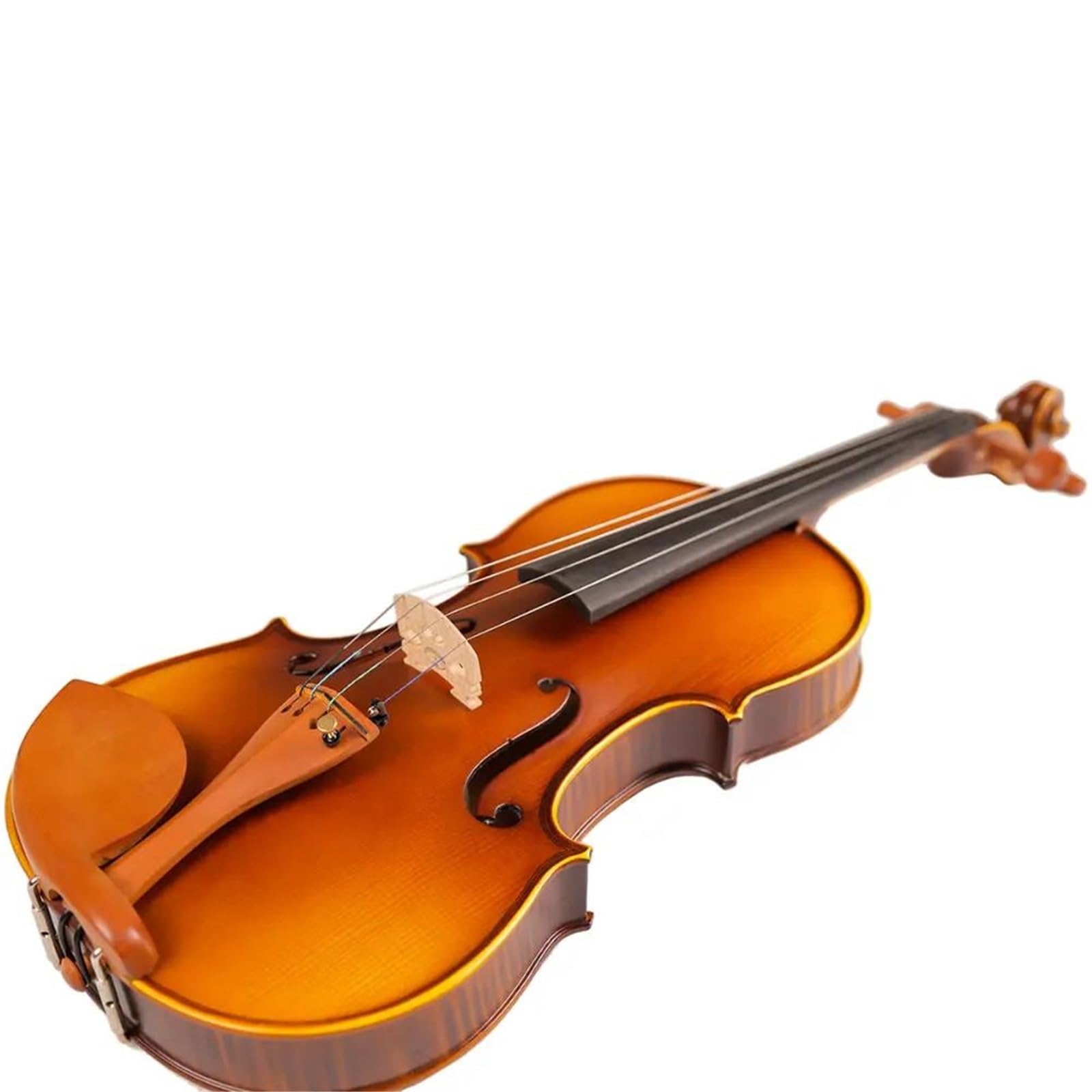 Violino Violino Acustico In Legno Massello Strumento A Grandezza Naturale Con Fondo In Legno Massello Di Acero A Strisce Naturali Violino Fatto A Mano(3/4)