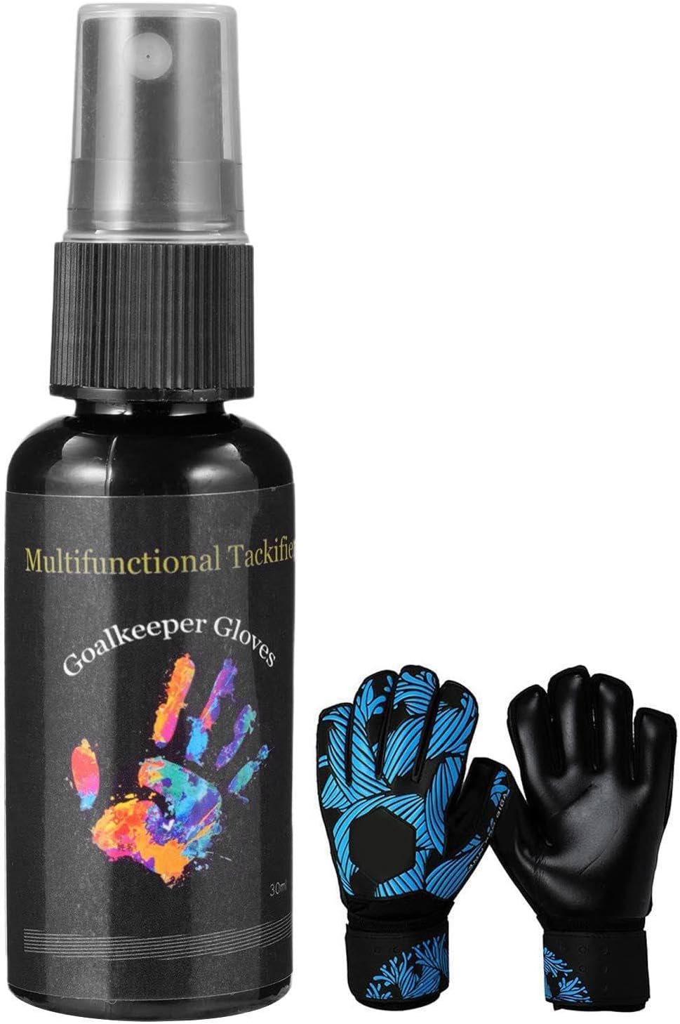 Agent Nonslip Football Glove Grip Spray Tackifier Goalkeeper Glove Grip Spray For Goalkeeper Gloves, black