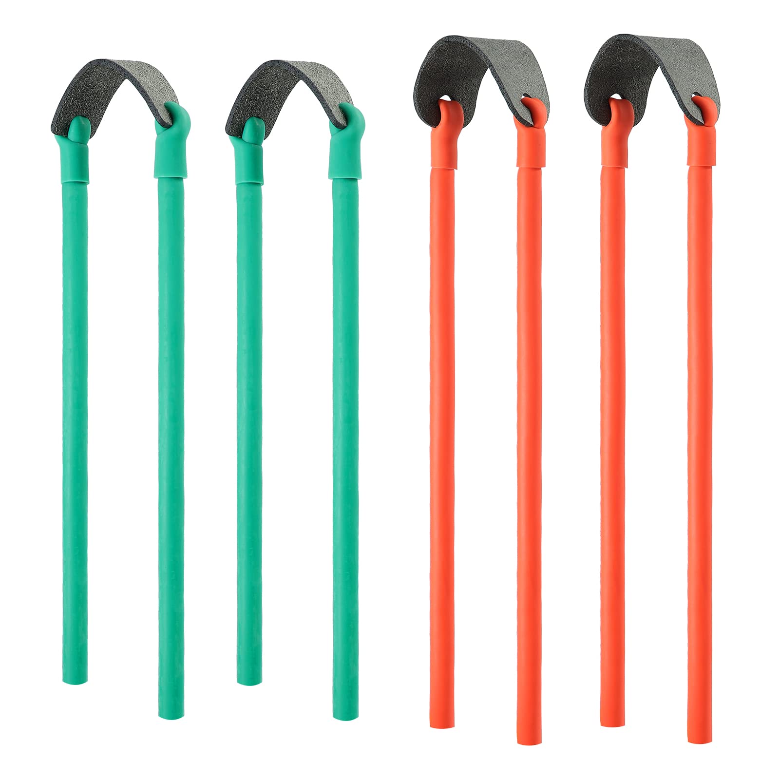 4/6 Pack Slingshot Replacement Band Sets Tubular Elastic Slingshot Rubber Tubing Compatible with All Insert Hunting Catapult