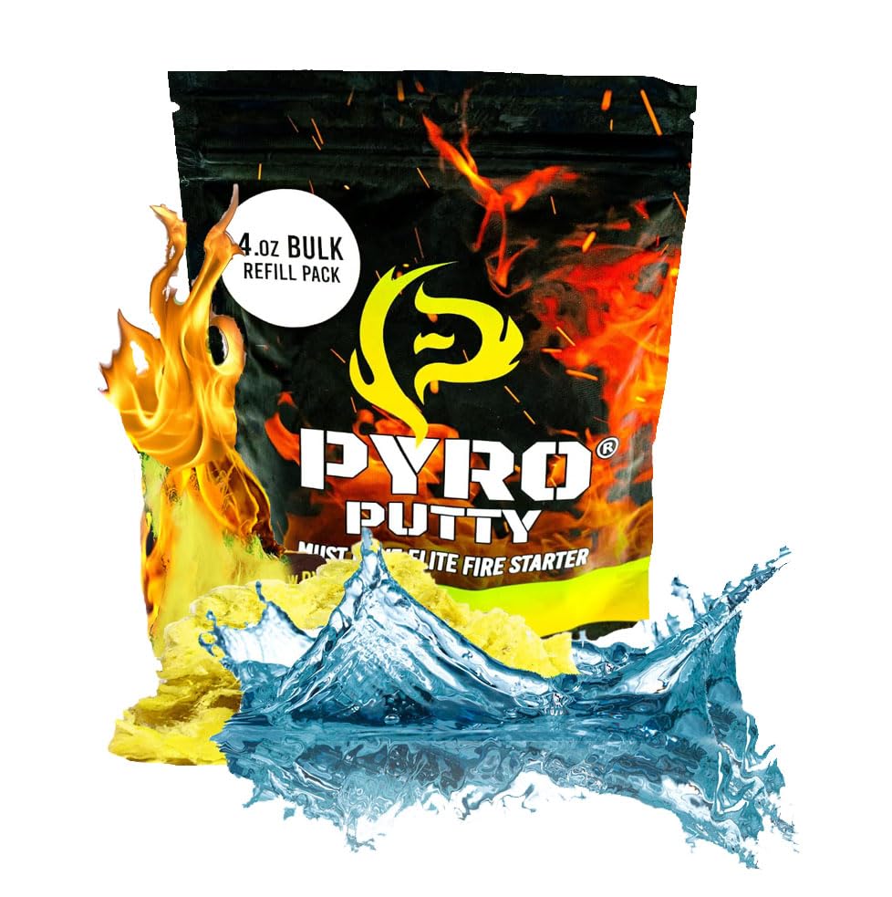 Phone Skope PYRO Putty 4 oz Refill Bag | Emergency Survival Fire Starter