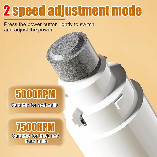Foto 7 de 7 de MiOYOOW Cortauñas eléctrico, Lima de uñas para Gatos y Perros con luz LED, 2 velocidades