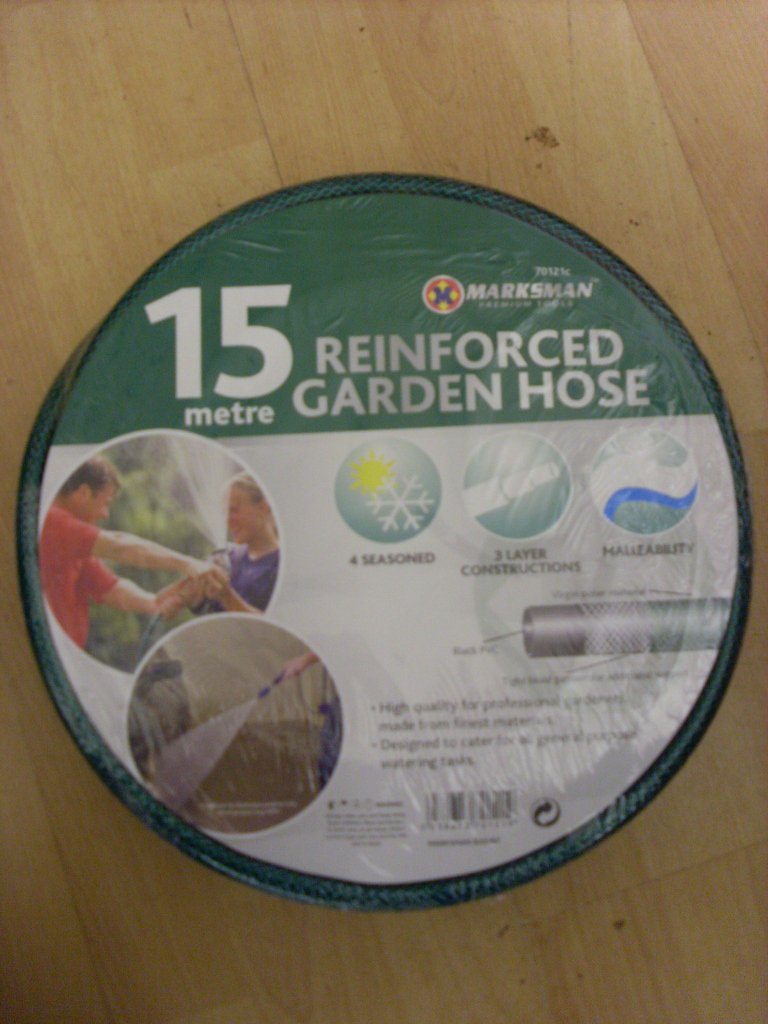Tuyau vert Marksman 70121C pour l'arrosage du potager et jardin