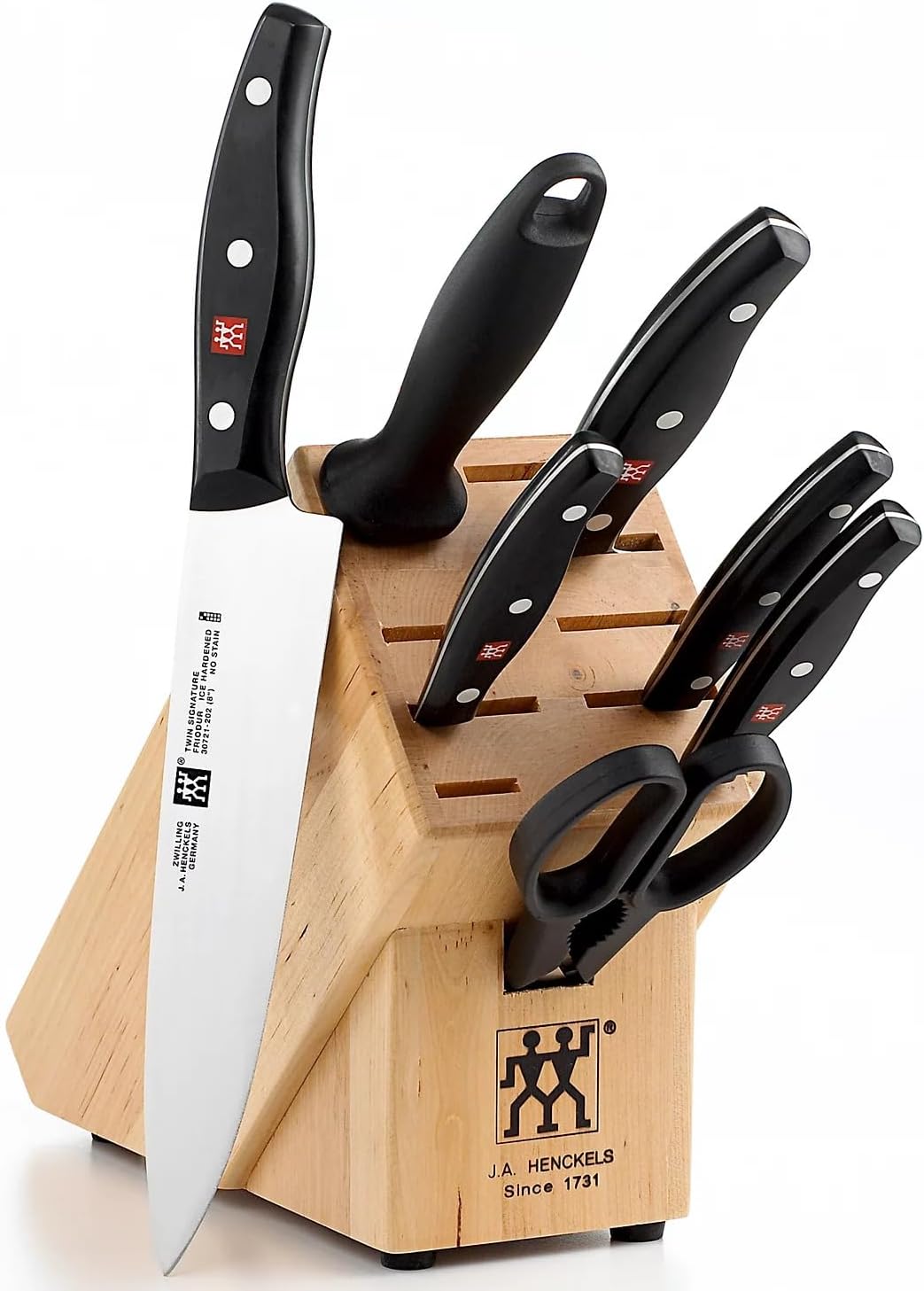 Zwilling J.A. Henckels Twin Signature 8 Pc Block Set