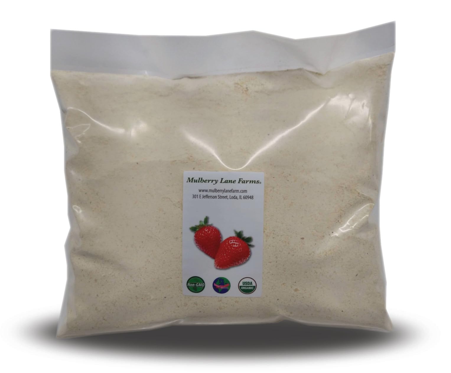 Cornmeal Yellow, 5 Pounds Whole Grain with Germ, USDA Certified Organic Non-GMO Bulk, Product of USA, Mulberry Lane Farms