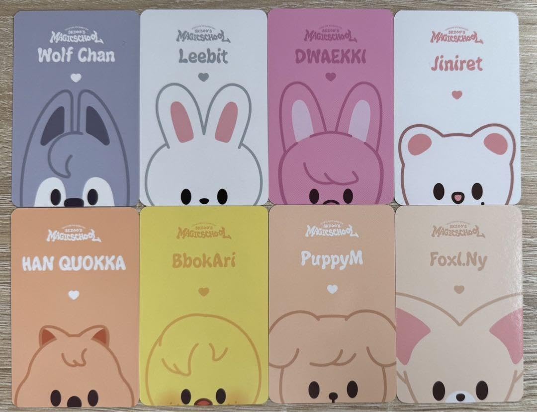 Amazon.co.jp: StrayKids スキズ 本国ペンミ ポップアップ トレカ 8枚  