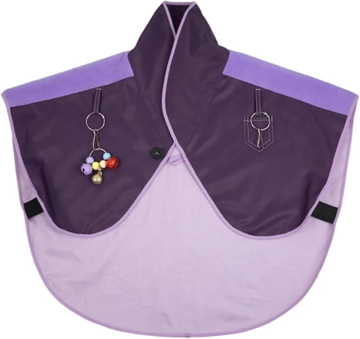 Parrot Non-Scratch Shoulder Protector Cape for Pet Owners(for Purple,for Plus)