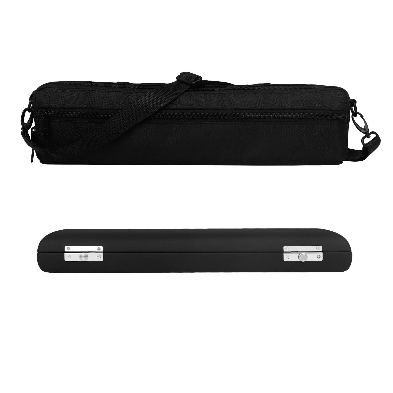 étui Pour Flûte Boîte de rangement for flûte à 16 trous, ensemble de boîtes de rangement for instruments à vent, sac à main, pièces et accessoires portables Pour Flûte