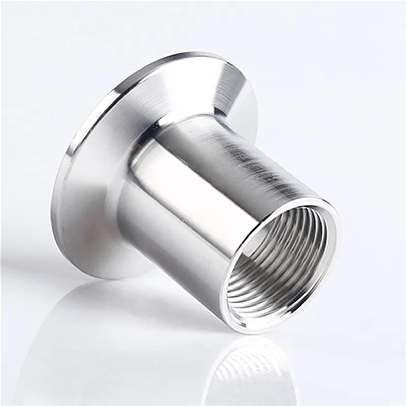1 x 1/4 Zoll 1/2 Zoll 3/4 Zoll 1-1/4 Zoll 1-1/4 Zoll Adapter für Heizung Sanitär Edelstahl 304 Innengewindehülse Rohrverschraubungen (DN25OD 50,5 mm)