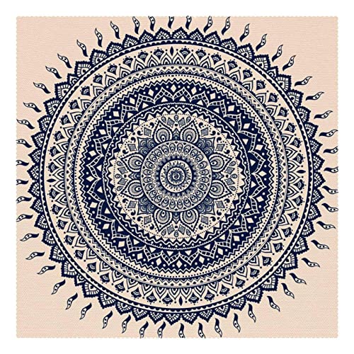 Set de table mandala antidérapant résistant chaleur pour décoration cuisine