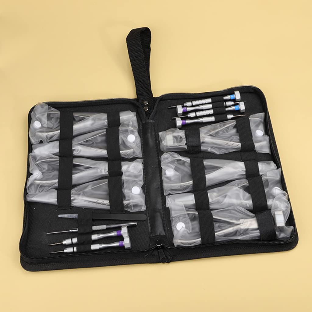 Kit di 16 cacciaviti per occhiali da vista con viti per kit di riparazione occhiali da sole