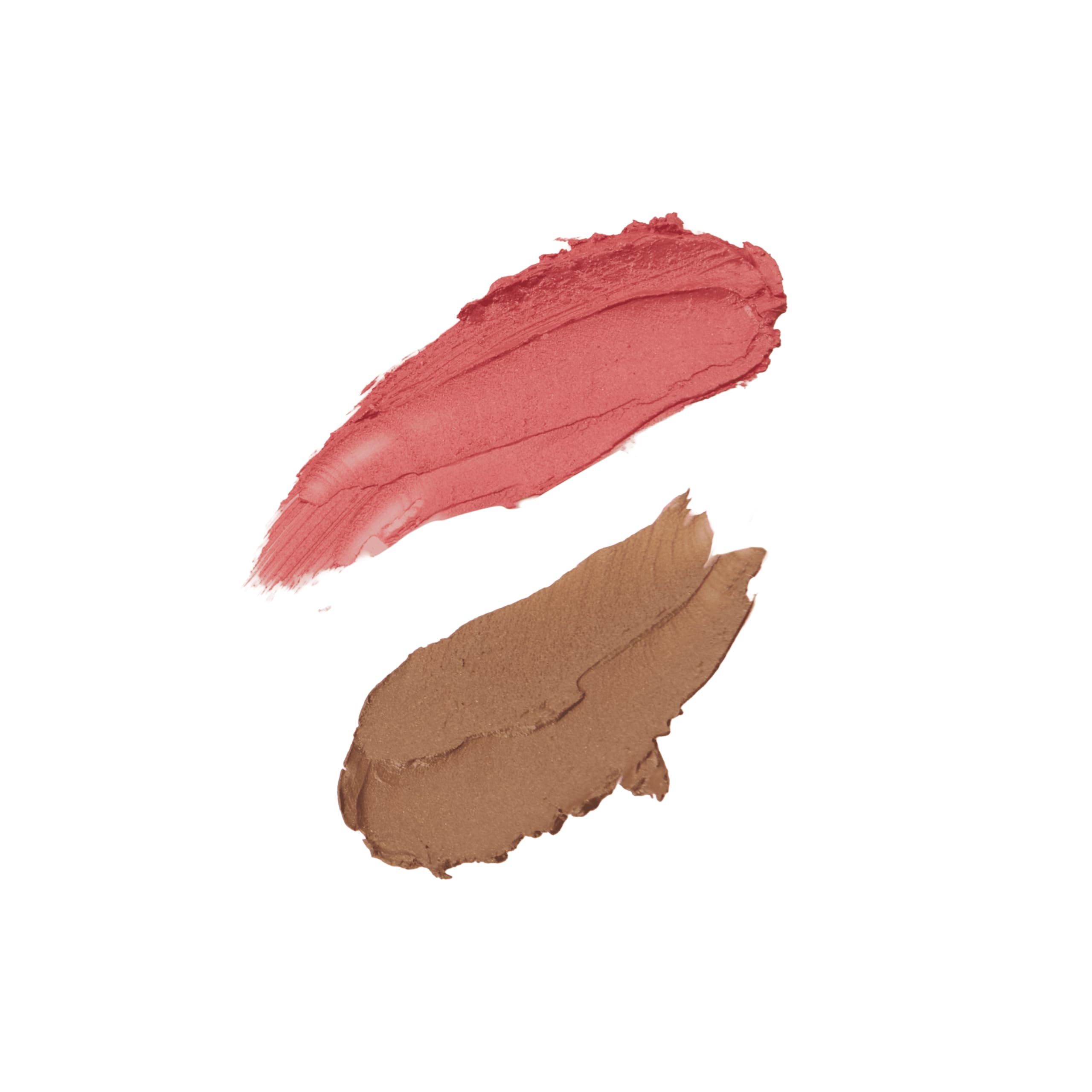 Korff Duo Bronzer & Blush 01, Terra & Fard Cremoso 2-in-1, con Vitamina E e Acido Ialuronico, 7 g