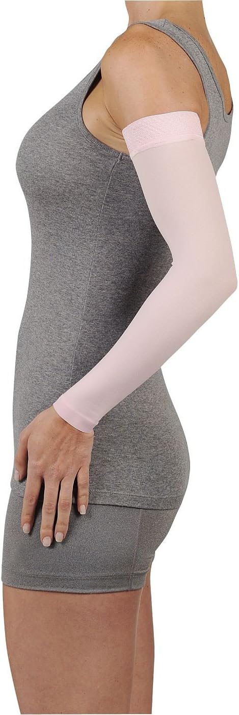 Juzo Soft 2001, Compression Armsleeve with Silicone Top Band, 20-30 mmHg, Max,Long