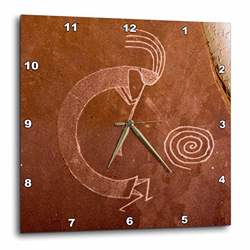 3Drose Pictographs Of The Pueblo Indians, Native American - Us32 Awy0010 - Angel Wynn - Wall Clock, 15 By 15" (Dpp_92520_3) #TOP23