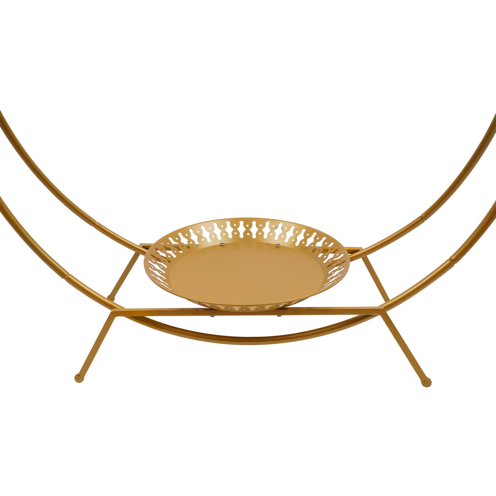 Patera na tort weselny, patera na tort, ramka, akcesoria do ciasta, 88 cm, złoty, okrągły, dekoracja ślubna, dekoracja ślubna, urodziny, na imprezy