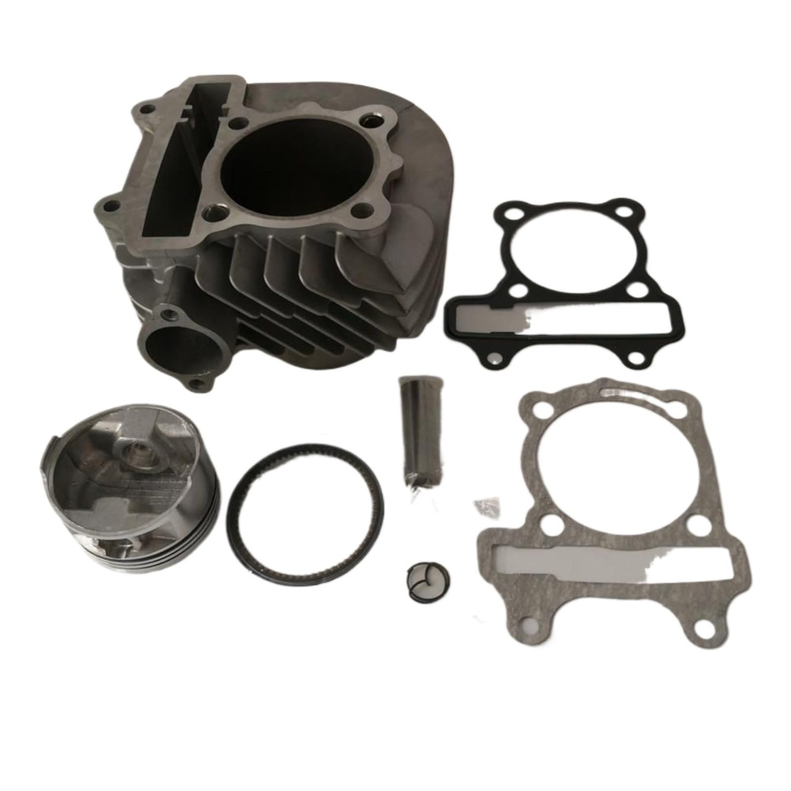 GAXELN 61mm Cylinder Piston Gasket Set, For 170cc Scooter Moped ATV QUAD Go Kart WY161QMK GY6-B 170cc Wangye F1 170cc Wangye BWS 170cc Chainsaw Cylinder Pistons Kits