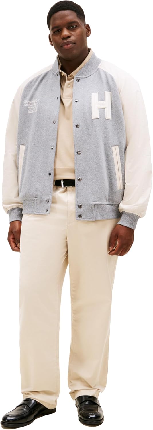 Tommy Hilfiger Men's Big & Tall Stretch Cotton Chino Pants in Classic Fit - Image 3