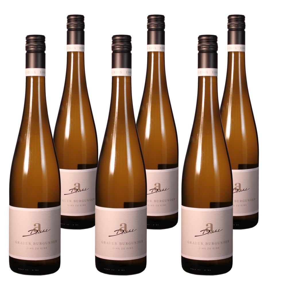 Vorteilspaket (6x0.75L) Grauer Burgunder (046) trocken Pfalz Dt. Qualitätswein Weingut Diehl/ErnenWein/WINE