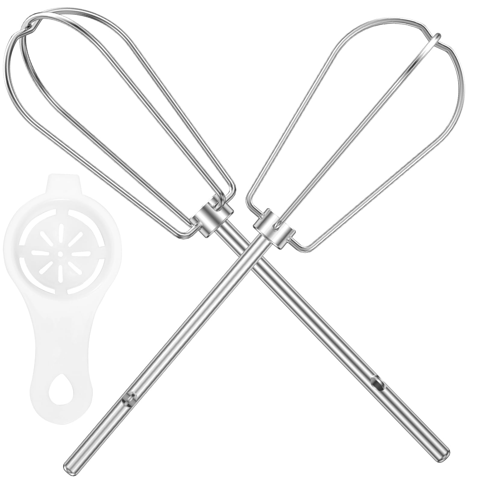 2pcs Hand Mixer Beaters Attachments Mixer Whisk Attachment Compatible with KENWOOD Style 1