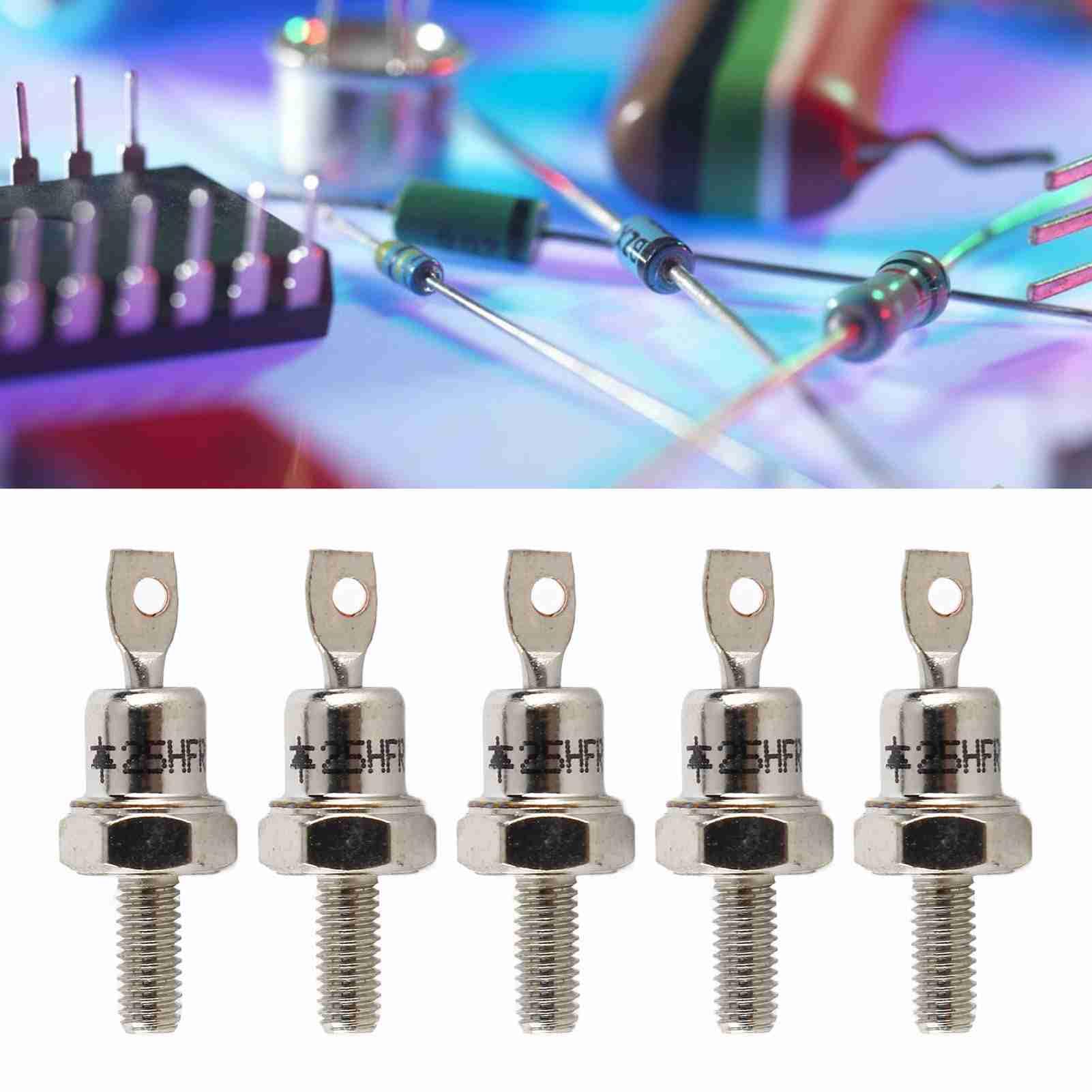 5 Coppie Diodi Raddrizzatori 25A 1200V - Per Ricarica Batterie, Convertitori E Alimentatori - Foto 4