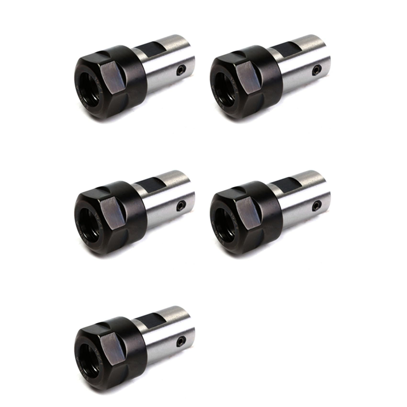 Teuypty 5X Er16 Collet Chuck Motor Shaft Spindle Extension Rod Holder 8Mm Cnc Milling