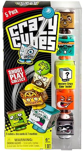 Crazy Cubes, Forest Theme, Set of 5