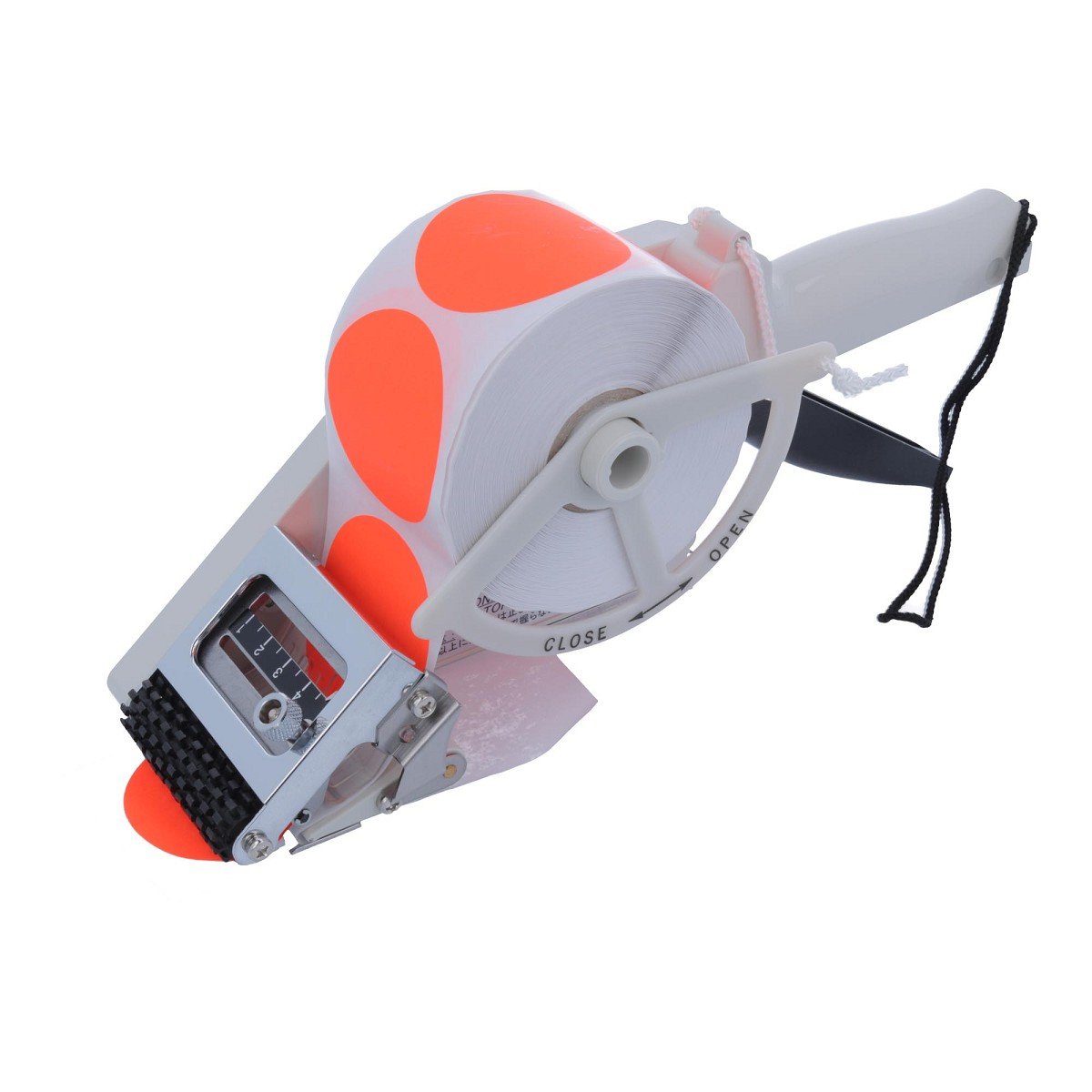 Etiketten Abroller Towa Hand Etikettenspender für Rollenetiketten Handetikettenspender manuell 25 bis 60 mm