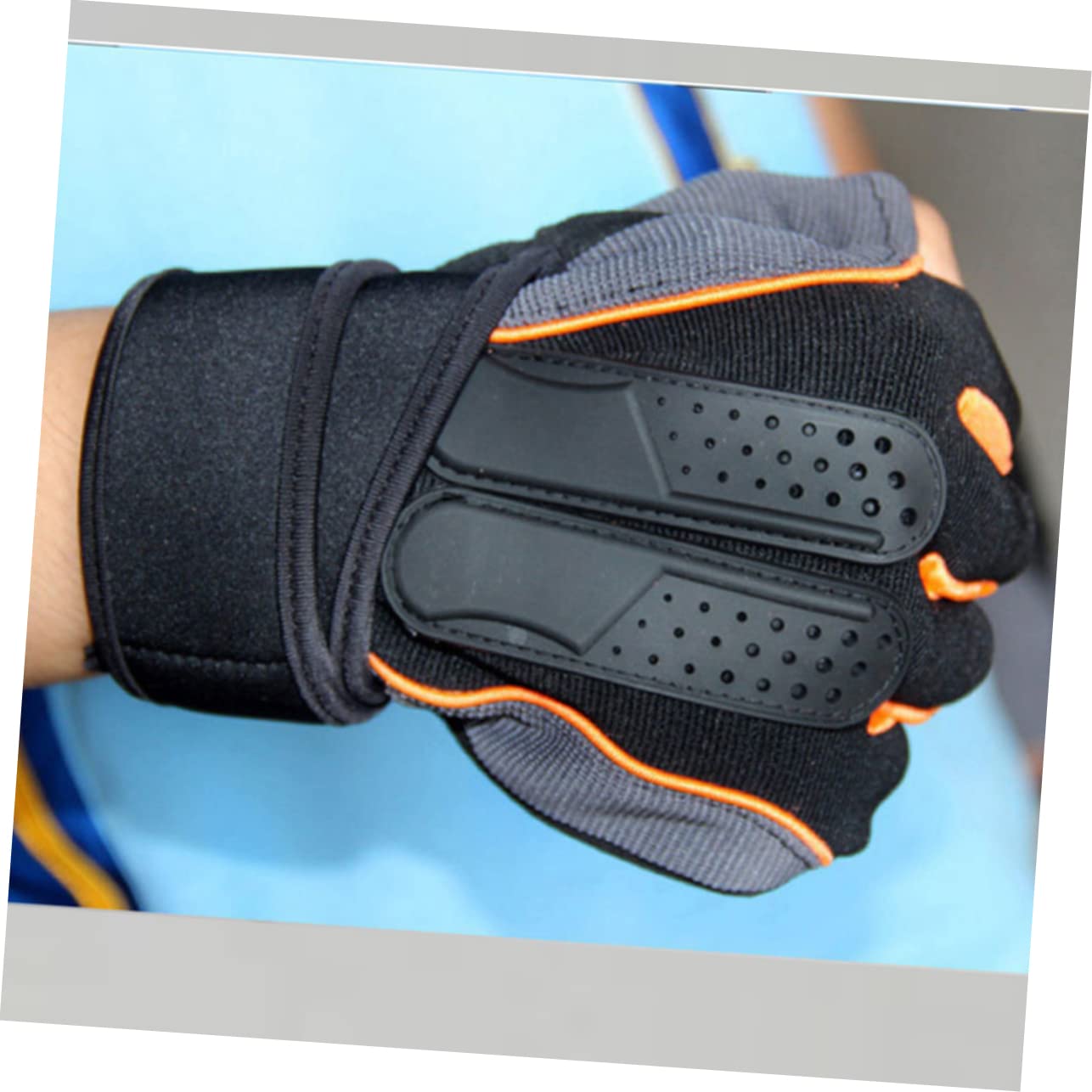 INOOMP 1 Paio Di Guanti Ciclismo Guanti Ginnastica Per Uomo Guanti Palestra Donna Guanti Ginnastica Uomini Con Impugnatura Guanti Allenamento Polso Donna Guanto