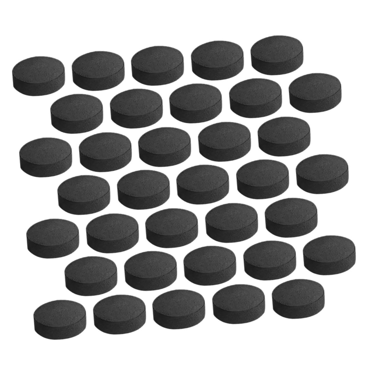 GAROZATION 70pcs BBQ Charcoal Tablets Natural Wood Charcoal Easy for Grilling Perfect for Camping Outdoor Use