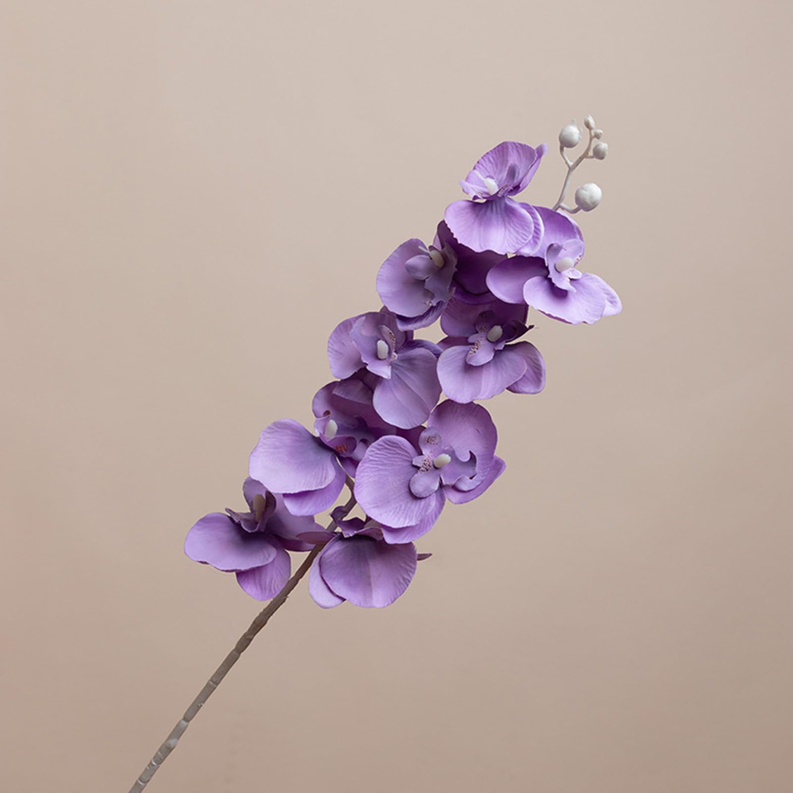BBTISG 9 Heads Artificial Fake Butterfly Orchid, Fake Silk Phalaenopsis Heads for Wedding Floral Bouquet Decor Silk Phalaenopsis Fake Butterfly Orchid for Wedding Floral Bouquet Decor (Color 6)