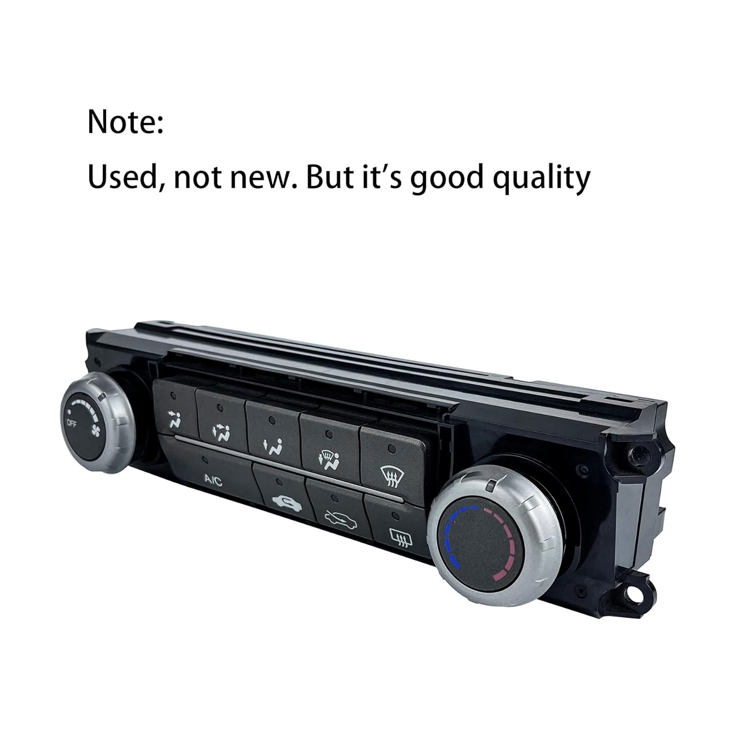 A/C Heater Temperature Climate Control Panel Air Conditioning Control Unit Switch Without Knob 79500-SNA-A01ZA Compatible with Honda 8Th Civic 2006-2011