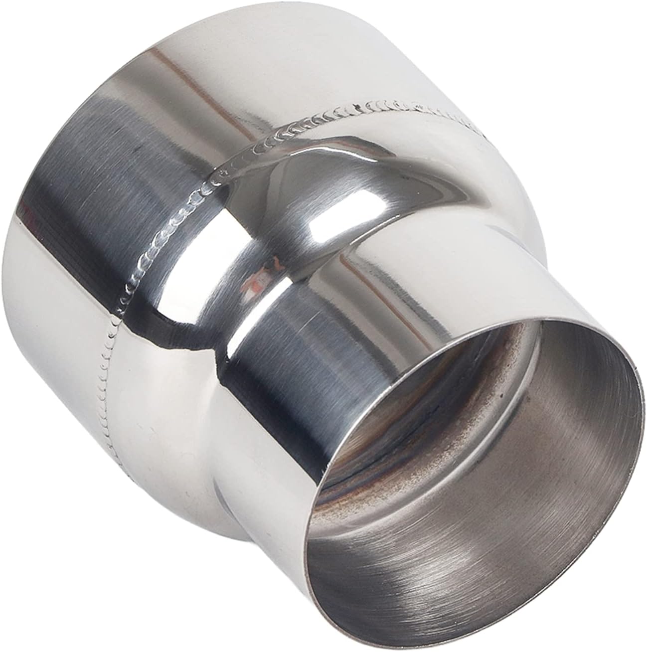 ZohisinAutomotive Schweibare Turbo Exhaust Stainless Steel Reducer Adapter Pipes for All Turbo Intermediate Pipe Intake Pipe Connections