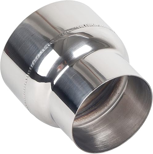 3 Zoll auf 4 Zoll Turbo/Abgasanlagen Edelstahl-Reducer-Adapterrohr Hochfester Ed