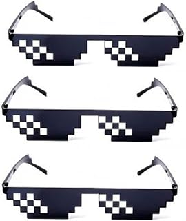 Thug Life Glasses Pixel Mosaic