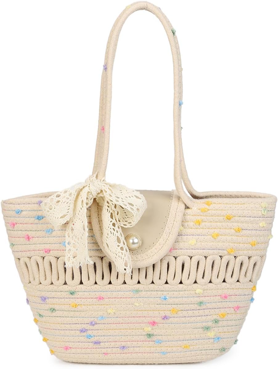 Gladdon Straw Purses Women Woven Beach Tote Bags Accessories