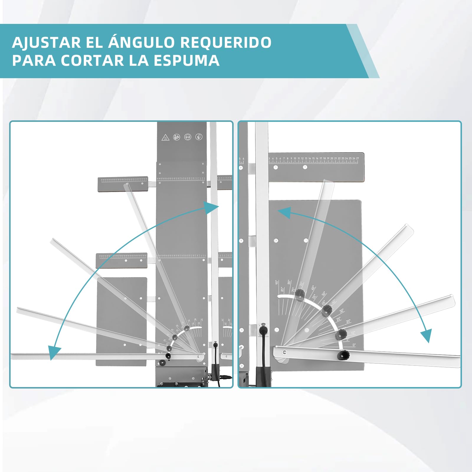 Máquina de Corte de Espuma de Poliestireno 200W Alambre Caliente 110-240V para EPS EPP XPS