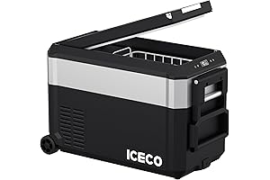 JP40 Pro Powerful SECOP Car Refrigerator & Portable Fridge Freezer for Camping with Multi-Direction Opening