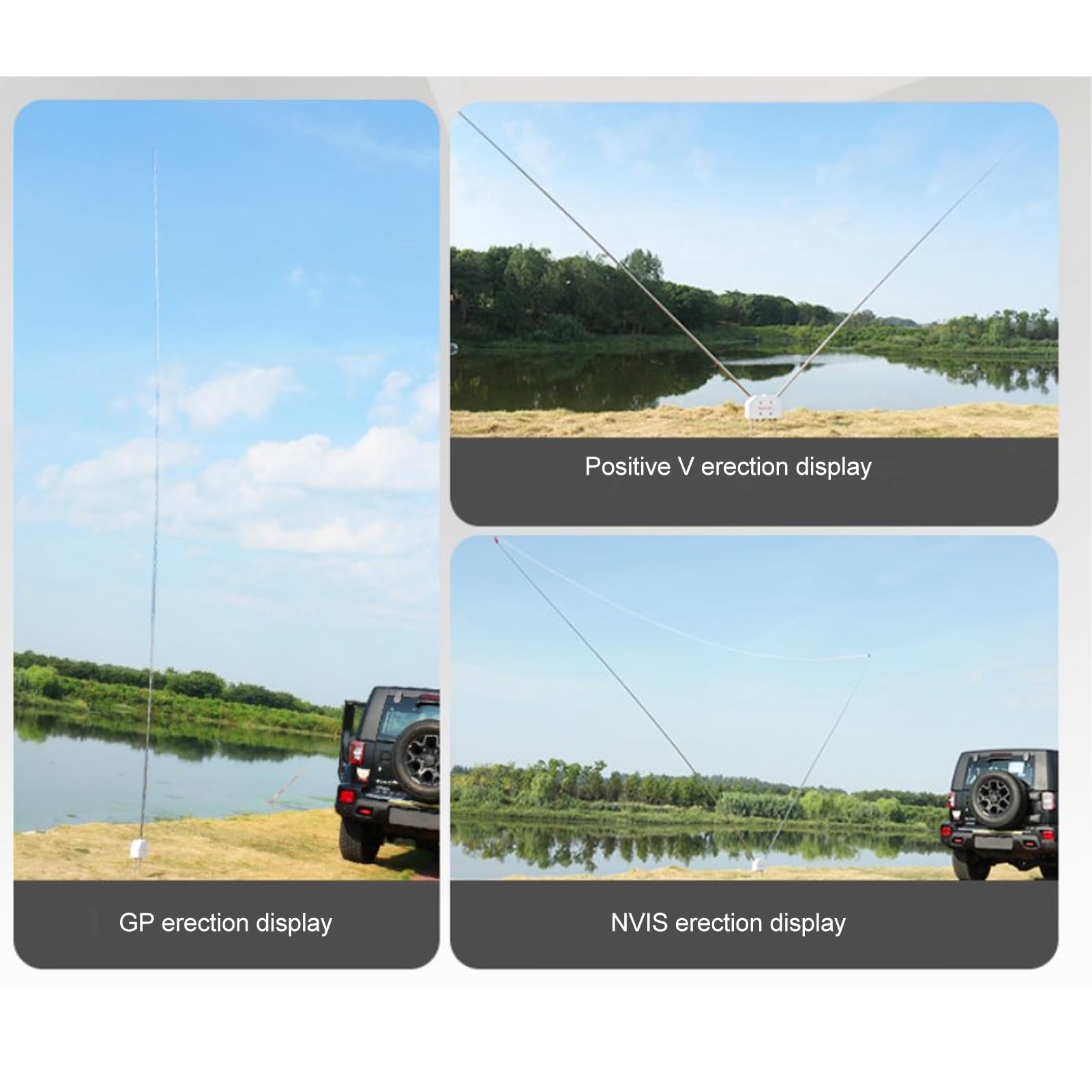 Antenne Télescopique de Remplacement 5, 6 M en Acier Inoxydable pour Magical avec Antenne NV is