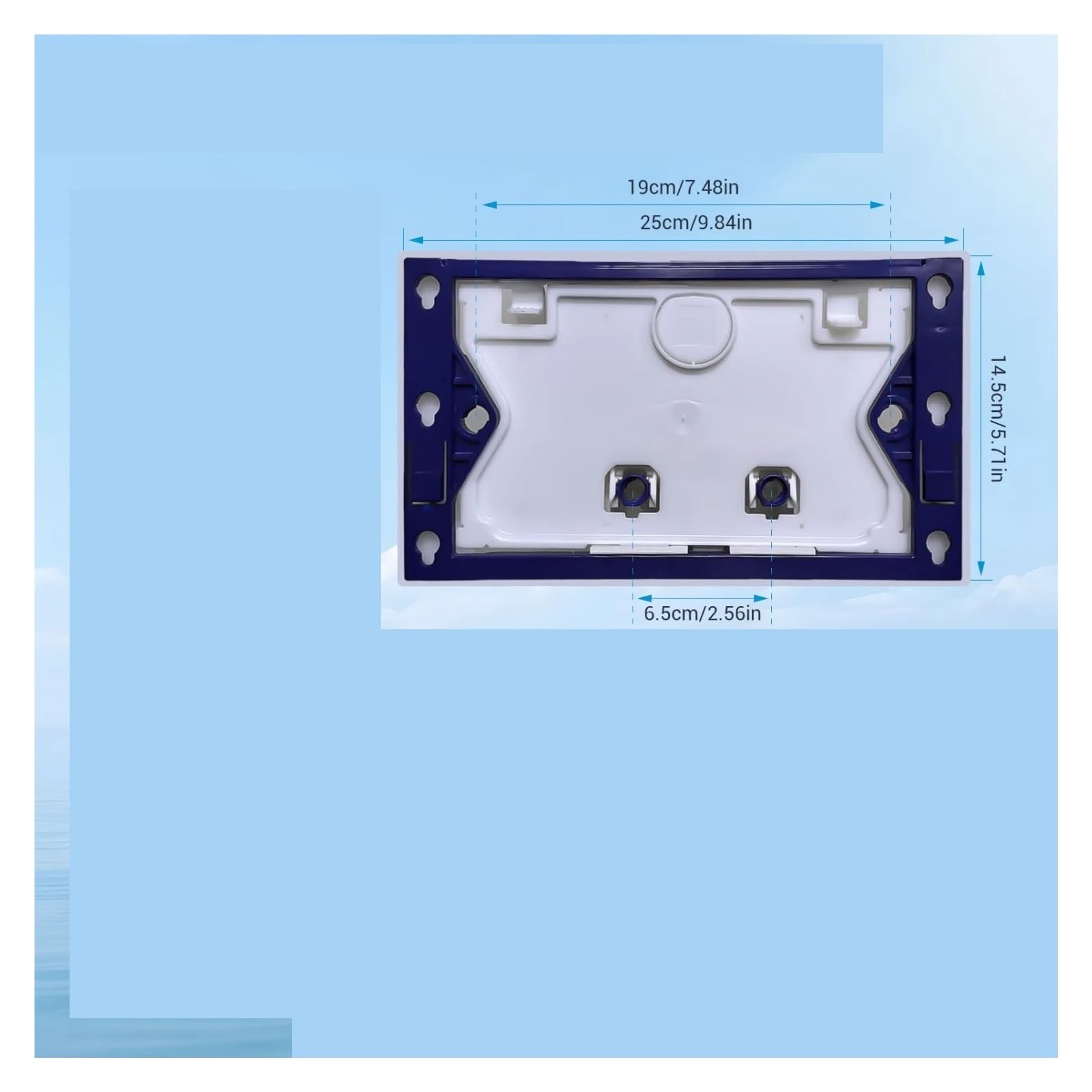 Compatible For Geberit, Bouton De Chasse D'eau Noir