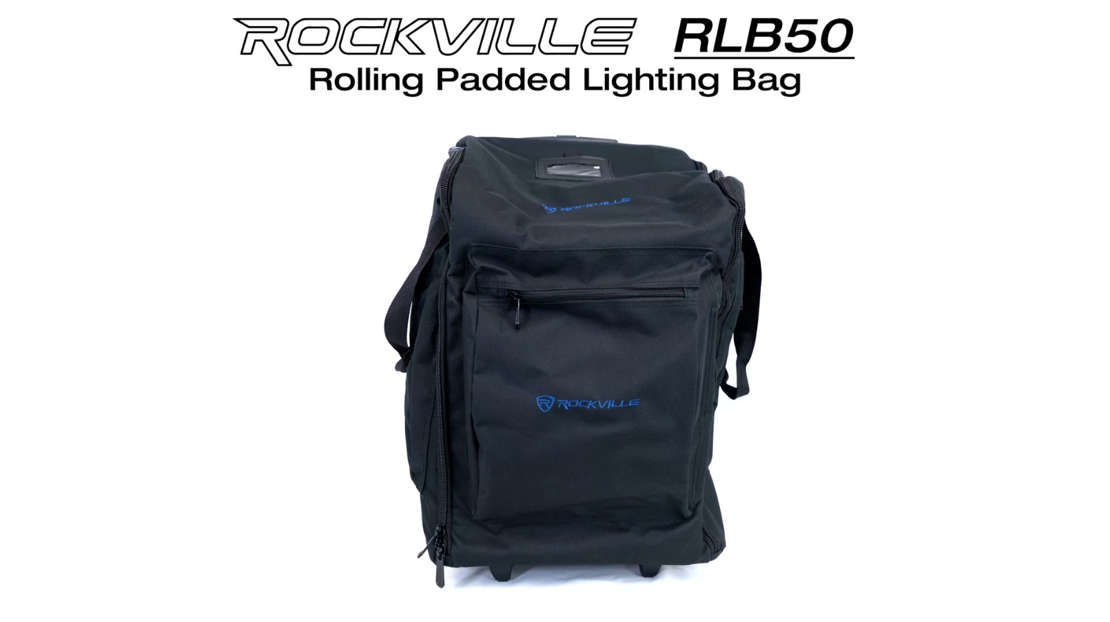 Amazon.com: Rockville RLB50 Rolling Lighting Travel Bag, Fits Up