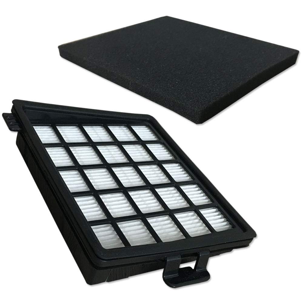PakTrade Set Filtri Per Aspirapolvere Philips: Filtro HEPA + Filtro Motore – Compatibile Con FC 8146/01 - 2