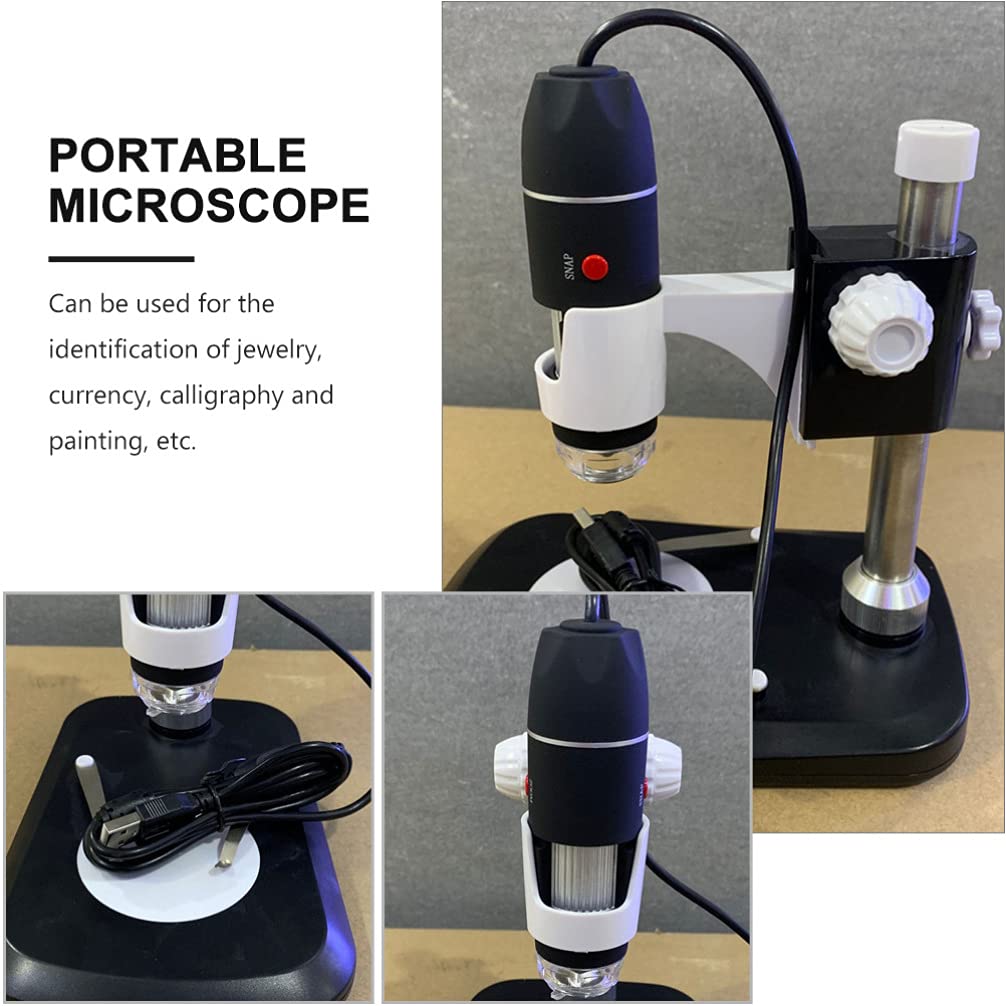 ibasenice 1 Pc Microscopio Lupa De Aumento Lupa Digital Aumentador Reparar Camera Ferramentas Mini Cámara Cámaras Digitales Lupas De Joyería Lupa Portátil Batería Número Abdominales